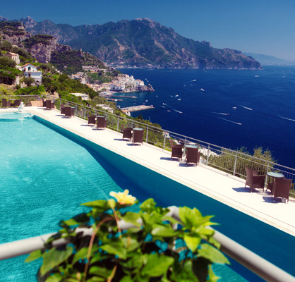Casa vacanze con piscina vicino Amalfi.